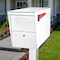 Mail Boss Package Master XL Locking Package Mailbox, Alpine White, USPS Approved 805928 - alternate 3