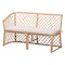 Bali & Pari Ellard Bohemian Light Honey Rattan 3-Piece Dining Nook Set 258-14178-14179-14154-ZORO - alternate 4