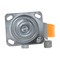 Vestil Polyurethane Swivel With Brake Caster 6 In. Diameter x 2 In. Width 1212 lb Orange/Silver CST-VE-6X2PUA-SWB - alternate 2