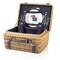 Picnic Time Family Of Brands NCAA Kansas Jayhawks Champion Picnic Basket for 2, Large Wicker Picnic Set 208-40-138-244-0 - alternate 1