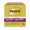 Post-It Note Pads in Summer Joy Color Collection Colors, 4in x 4in, Note Ruled, 90 Sheets/Pad, 6PK 675-6SSJOY - alternate 4