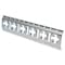 Mytee Products Horizontal and Vertical Cross Style E Track 2 ft. Galvanized, 4PK ETKC2x4 - alternate 6