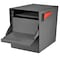 Mail Boss Package Master XL Locking Package Mailbox, Granite, USPS Approved 805927 - alternate 3