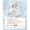 Vevor Commercial Ice Crusher 661LBS/H Electric Snow Cone Maker Shaved Ice White WF-A108P - alternate 4
