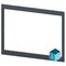 Siemens cover frame for door cutout 270.3 x 150.8 mm WxH accessory for: circuit 3VA9504-0SB20 - alternate 2
