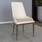 Leisuremod Viva Collection Modern Wooden Dining Chair in Light Taupe, 2PK VC24LTP2 - alternate 4