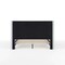 Martha Stewart Kay Full Upholstered Platform Bed w/Channel Stitched Wingback Headboard/Cushioned Siderails, Gray TW-3WDB03B-F-GY-MS - alternate 6