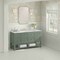 James Martin Vanities Breckenridge 60 in. Single Vanity, Smokey Celadon, w/ 3 CM Carrara Marble Top 330-V60S-SC-3CAR - alternate 2