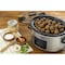 Mr. Coffee Crock-Pot Cook and Carry Slow Cooker, 4 qt Capacity, Digital Control, Stainless Steel 2122615 - alternate 2