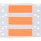Brady PermaSleeve HX Heat Shrink Double Sided Wire Marking Sleeves, Orange, 0.5 in. Dia x 0.67 in. W 2HX-500-2-OR-3 - alternate 2