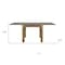 Homeroots 23" Brown Solid Wood Two Drawer Nightstand 651861 - alternate 3