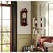 Clockswise 20in Plastic Wood-Grain Finish Clock with Battery-Operated Swinging Pendulum and Chime, Brown QI004822-20.BN - alternate 3