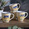 Laurie Gates Tierra Tile 4 Piece 17.4 Ounce Hand Painted Stoneware Mug Set 130960.04RR - alternate 2