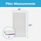 Filtrete Allergen Bacteria & Virus Air Filter 1500 MPR 16'' x 25'' x 1'' 2001-4 - alternate 3