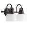 Jonathan Y Virginia 17.25" 2-Light Metal/Glass LED Vanity Light, Oil Rubbed Bronze JYL7408C - alternate 4