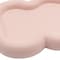 Homeroots 7in Pale Pink Resin Handmade Scalloped Trinket Tray 724178 - alternate 2