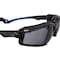 Radians Thraxus Elite, Safety Glasses, IQuity Anti-Fog & Anti-Scratch, Smoke Lens, Blue Frame, Half-Frame TXE2-23ID - alternate 4