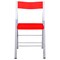 Leisuremod Menno Modern Acrylic Folding Chair, Red MF15TR - alternate 5