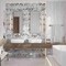 Apollo Tile Toscana 10x11 in. Polished Calacatta Bluette, Calacatta Thassos White Hexagon Mosaic Tile, 5PK APLEML88G47A - alternate 2