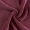 Arkwright Home Coral Fleece Salon Towel 16x27 Burgundy - Pack of 10, 10PK PNP915117BU - alternate 3