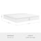 Martha Stewart SleepComplete 12 Inch King Medium Firm Hybrid Pocket Spring and Foam Dual-Action Cooling Mattress CL-MODE1-12K-MS - alternate 9