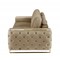 Homeroots 90" Beige Velvet Sofa With Gold Legs 491054 - alternate 4