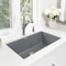 Blanco Precis Super Single Bowl, Metallic Gray 440148 - alternate 2