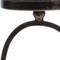 Homeroots Set of Two Antiqued Bronze Geometric Glass And Metal Tabletop Hurricane Candle Holders, 2PK 634838 - alternate 2