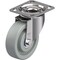 Blickle Swivel Plate Caster, Gray Nyln, 5", 770 lb. LKX-SPOG 125XK-14 - alternate 1