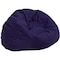 Flash Furniture Bean Bag Chair, 30 in W 30" L 18" H DG-BEAN-SMALL-SOLID-BL-GG - alternate 1