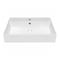 Whitehaus Collection 24 in Rectangular Wall Mount Basin with Single Faucet Drilling and Overflow B-AG61-1H - alternate 3