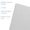 Flipside 12 x 48 Study Carrel White Corrugated Pack of 12 60005-12 - alternate 3