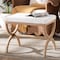 Bali & Pari Maliyah Japandi Natural Jute Ottoman 252-13986-ZORO - alternate 2