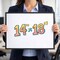 Flipside 14 x 18 Swivel Easel + 12 Piece Dry Erase Kit 50035 - alternate 3