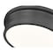 Z-Lite Bentley Matte Black 1 Light Flush Mount 7702F16-MB-LED - alternate 3