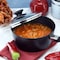 Oster Connelly 2.5 Quart Textured Nonstick Aluminum Saucepan with Lid in Black 141063.02 - alternate 2
