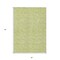 Homeroots 5' X 8' Artichoke Green And Ivory Floral Washable Indoor Outdoor Area Rug 581841 - alternate 4