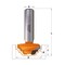 Cmt PLUNGE OGEE BIT D=3/4inx7/16in R=5/32in S=1/4in 848.191.11 - alternate 2