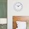 La Crosse Technology 8'' White Basics Analog Wall Clock 404-3020W - alternate 3
