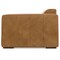 Homeroots 44" Sienna Leather Modular Sofa With Brown Legs 641034 - alternate 3