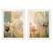 Homeroots Set Of Two Meandering Flowers I and II 1 White Framed Print Wall Art, 2PK 406005 - alternate 1