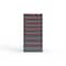 Strong Hold 8 drawer cabinet - (5x 5ft, 3x 7ft) - Red accents - E-Lock w/ Tracking S3060-PPTAS-0803DS - alternate 1