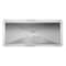 Koolmore 24''x54'' Floor Trough Drain, 14ga W/ Subway-Style Grating & Removable Drain Basket, NSF Listed, SS KM-FTG-2454 - alternate 5