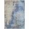Homeroots 10' X 14' Navy Blue And Taupe Abstract Washable Indoor Outdoor Area Rug 587247 - alternate 3