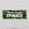 Signmission Farm Fresh Spinach, 48 Inch x 120 Inch, Vinyl Banner B-120-30615 - alternate 4
