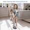Dsv Standard Tile Tub Scrubber, 3-in-1 Long Handle Brush with No-Scratch Heads, Bathroom, Kitchen Cleaning 87005 - alternate 3