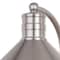 Vaxcel Akron 28-in Satin Nickel Farmhouse Barn Wall Sconce, 3 Light Bathroom Vanity Fixture, Metal Shade, White Interior W0377 - alternate 6