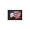 Homeroots One Nation Under God Flag Black Framed Print Wall Art 405057 - alternate 3