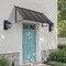 Vevor Window Awning Door Canopy 56x24 in Outdoor Steel Front Door Awnings Anti-Rust CGW-56INCH - alternate 3