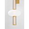 Corbett Lighting Corbin 10.5 in. Wall Sconce Vintage Brass 482-01-VB - alternate 3